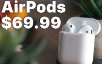 亚马逊上 apple airpods 价格降至 69.99 美元的历史最低价